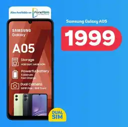 PEP Samsung Galaxy A05 offer