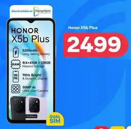 PEP Honor X5b Plus offer