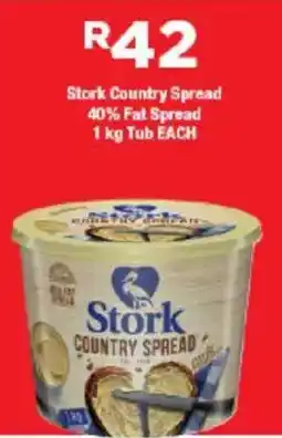 OK Foods Stork Country Spread 40% Fat Spread Tub offer