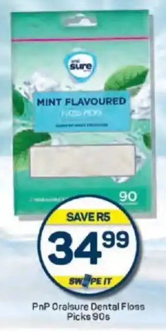 Pick n Pay PnP Oralsure Dental Floss Picks offer