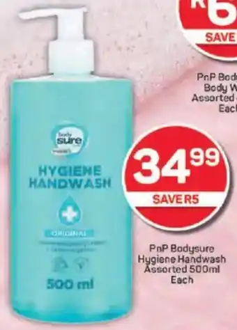 Pick n Pay PnP Bodysure Hygiene Handwash Assorted offer