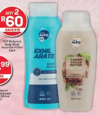 Pick n Pay PnP Bodysure Body Wash Assorted offer