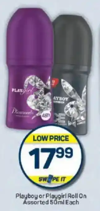 Pick n Pay Playboy or Playgirl Roll On Assorted offer