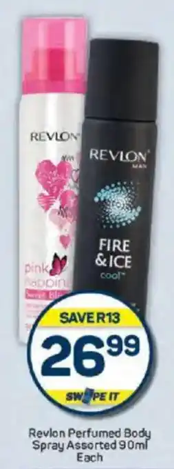 Pick n Pay Revlon Perfumed Body Spray Assorted offer