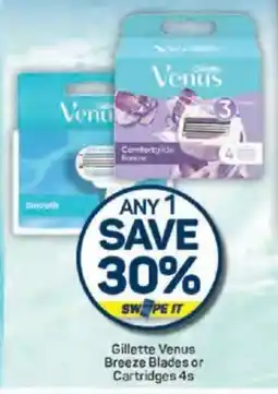 Pick n Pay Gillette Venus Breeze Blades or Cartridges offer