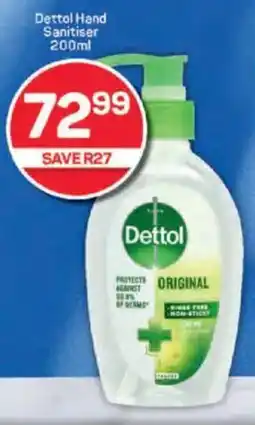 Pick n Pay Dettol Hand Sanitiser offer