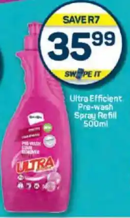 Pick n Pay Ultra Efficient Pre-wash Spray Refill offer