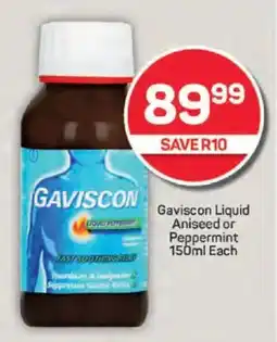 Pick n Pay Gaviscon Liquid Aniseed or Peppermint offer