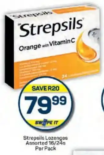 Pick n Pay Strepsils Lozenges Assorted offer