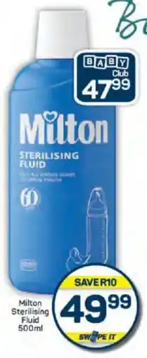 Pick n Pay Milton Sterilising Fluid offer