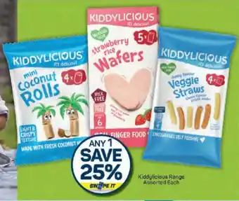 Pick n Pay Kiddylicious Range Assorted offer