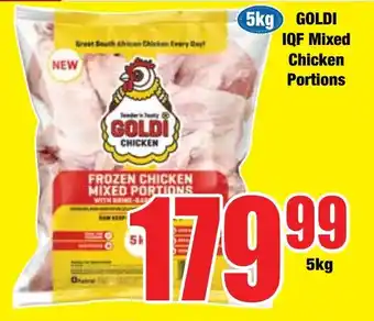 Boxer Superstores GOLDI IQF Mixed Chicken Portions offer