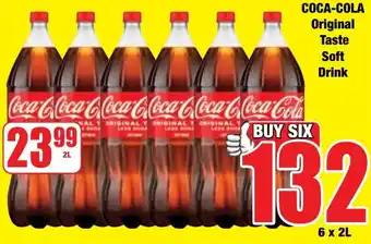 Boxer Superstores COCA-COLA Original Taste Soft Drink offer