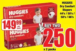 Boxer Superstores HUGGIES Dry Comfort Diapers offer