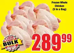 Boxer Superstores Frozen Whole Chicken offer