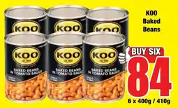 Boxer Superstores KOO Baked Beans offer