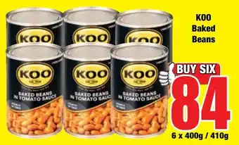 Boxer Superstores KOO Baked Beans offer