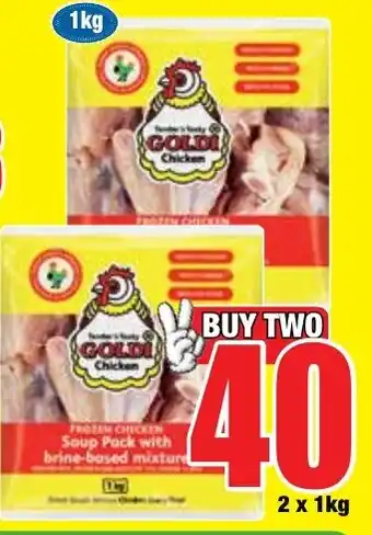 Boxer Superstores GOLDI IQF Chicken Soup Pack offer