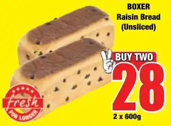 Boxer Superstores BOXER Raisin Bread (Unsliced) offer