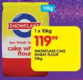 Shoprite Snowflake cake wheat flour offer