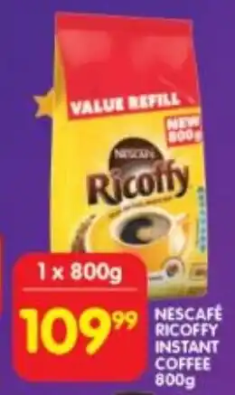 Shoprite Nescafe ricoffy instant coffee offer