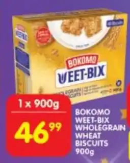 Shoprite Bokomo weet-bix wholegrain wheat biscuits offer