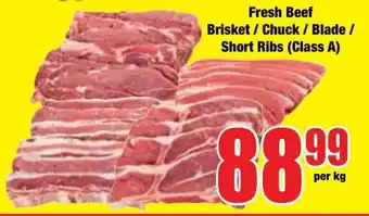 Boxer Superstores Fresh Beef Brisket/ Chuck/ Blade/ Short Ribs (Class A) offer