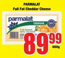 Boxer Superstores PARMALAT Full Fat Cheddar Cheese offer