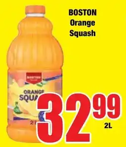 Boxer Superstores BOSTON Orange Squash offer