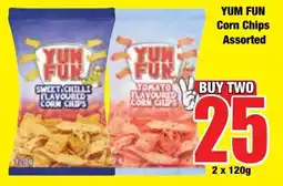 Boxer Superstores YUM FUN Corn Chips Assorted offer