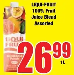 Boxer Superstores LIQUI-FRUIT 100% Fruit Juice Blend Assorted offer