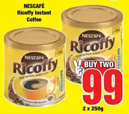 Boxer Superstores NESCAFÉ Ricoffy Instant Coffee offer