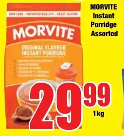 Boxer Superstores MORVITE Instant Porridge Assorted offer