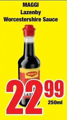 Boxer Superstores MAGGI Lazenby Worcestershire Sauce offer