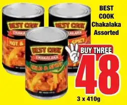 Boxer Superstores BEST COOK Chakalaka Assorted offer