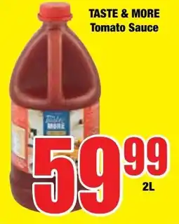 Boxer Superstores TASTE & MORE Tomato Sauce offer