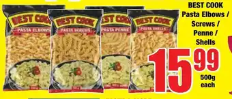 Boxer Superstores BEST COOK Pasta Elbows/ Screws/ Penne/ Shells offer