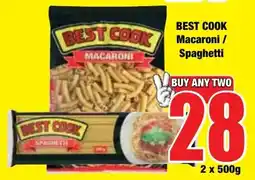 Boxer Superstores BEST COOK Macaroni/ Spaghetti offer