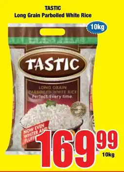 Boxer Superstores TASTIC Long Grain Parboiled White Rice offer