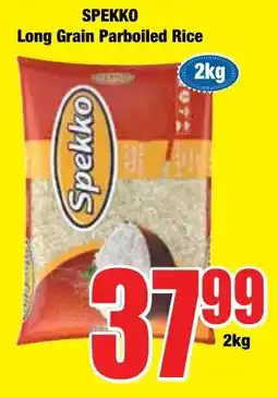 Boxer Superstores SPEKKO Long Grain Parboiled Rice offer