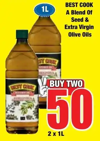 Boxer Superstores BEST COOK A Blend Of Seed & Extra Virgin Olive Oils offer