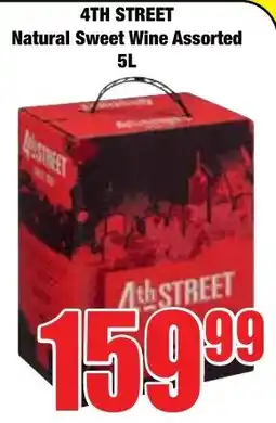 Boxer Superstores 4TH STREET Natural Sweet Wine Assorted offer