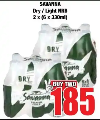 Boxer Superstores SAVANNA Dry/ Light NRB offer