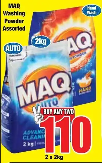 Boxer Superstores MAQ Washing Powder Assorted offer