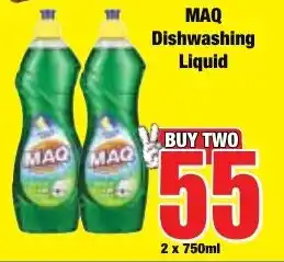 Boxer Superstores MAQ Dishwashing Liquid offer