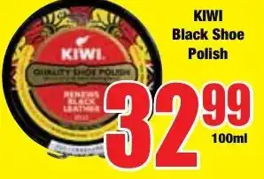 Boxer Superstores KIWI Black Shoe Polish offer