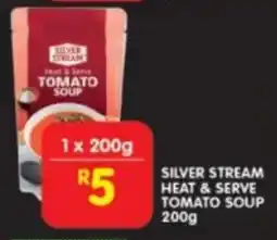 Shoprite Silver stream heat & serve tomato soup offer