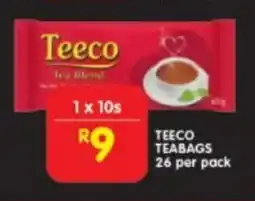 Shoprite Teeco teabags offer