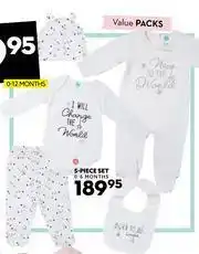 Ackermans Ackerman Baby Company 5 Piece Set (0-6 Months) offer