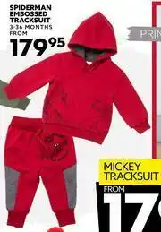 Spiderman Embossed Tracksuit (3-36 Months)